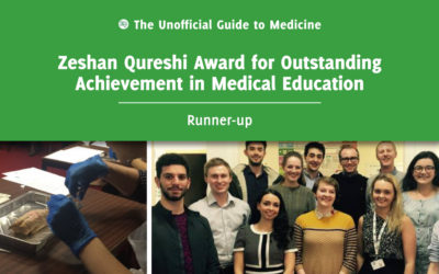 Zeshan Qureshi Award for Outstanding Achievement in Medical Education Runner-up: Rachael Boyle