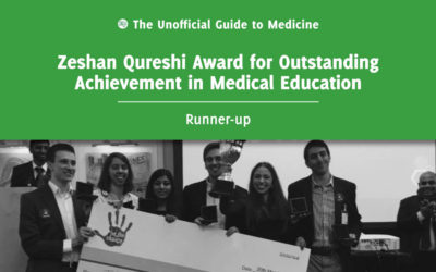 Zeshan Qureshi Award for Outstanding Achievement in Medical Education Runner-up: Richard Bartlett