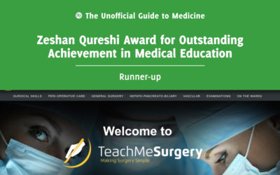 Zeshan Qureshi Award for Outstanding Achievement in Medical Education Runner-up: Philip Stather
