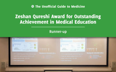 Zeshan Qureshi Award for Outstanding Achievement in Medical Education Runner-up: Rob Willmore