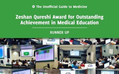 Zeshan Qureshi Award for Outstanding Achievement in Medical Education Runner Up: Tanya Ta