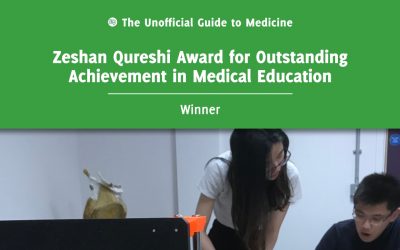 Zeshan Qureshi Award for Outstanding Achievement in Medical Education Winner: Christien Li Ka Hou