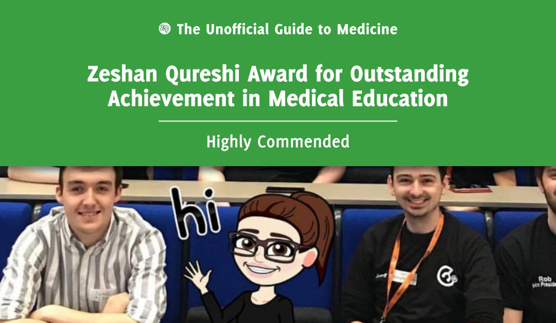 Zeshan Qureshi Award for Outstanding Achievement in Medical Education – Highly Commended: Jess Leighton