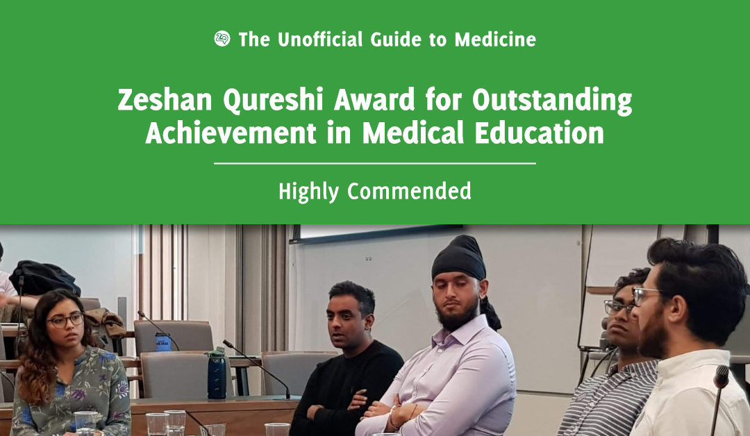 Zeshan Qureshi Award for Outstanding Achievement in Medical Education – Highly Commended: Karen Borges