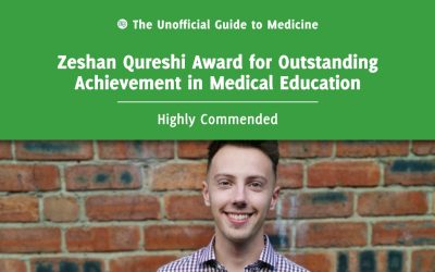 Zeshan Qureshi Award for Outstanding Achievement in Medical Education Highly Commended: Adam Vaughan