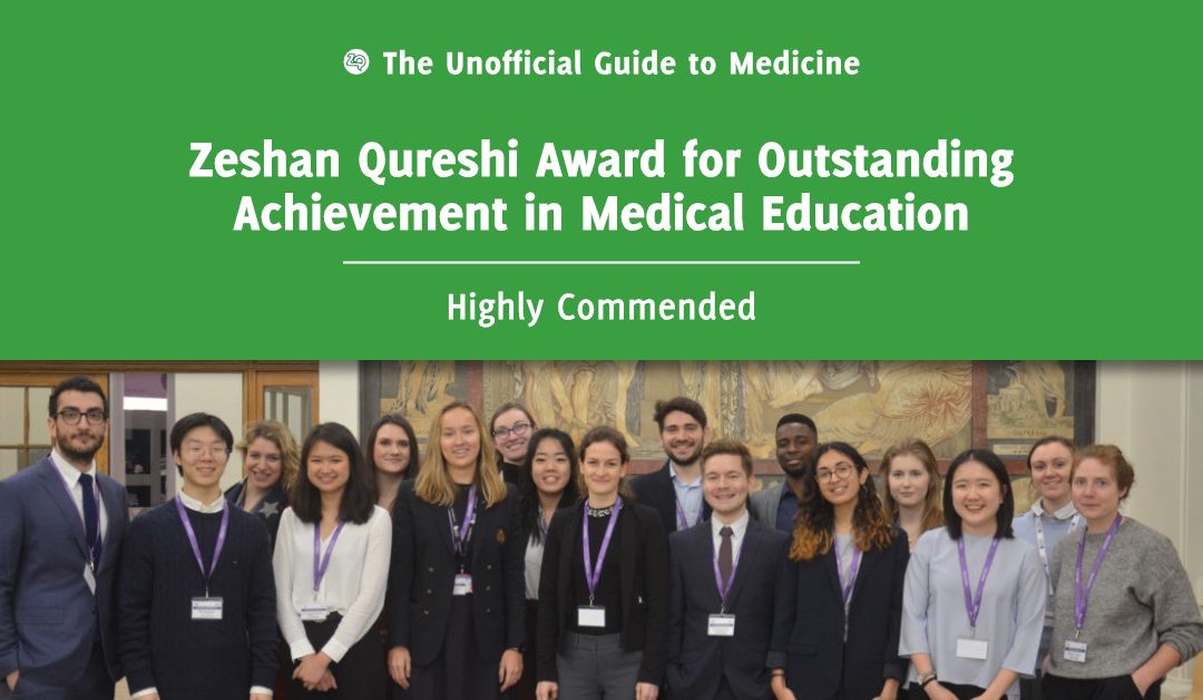 Zeshan Qureshi Award for Outstanding Achievement in Medical Education Highly Commended: George Choa